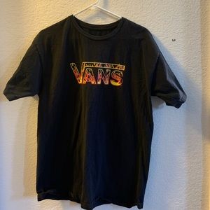 Vans flame shirt